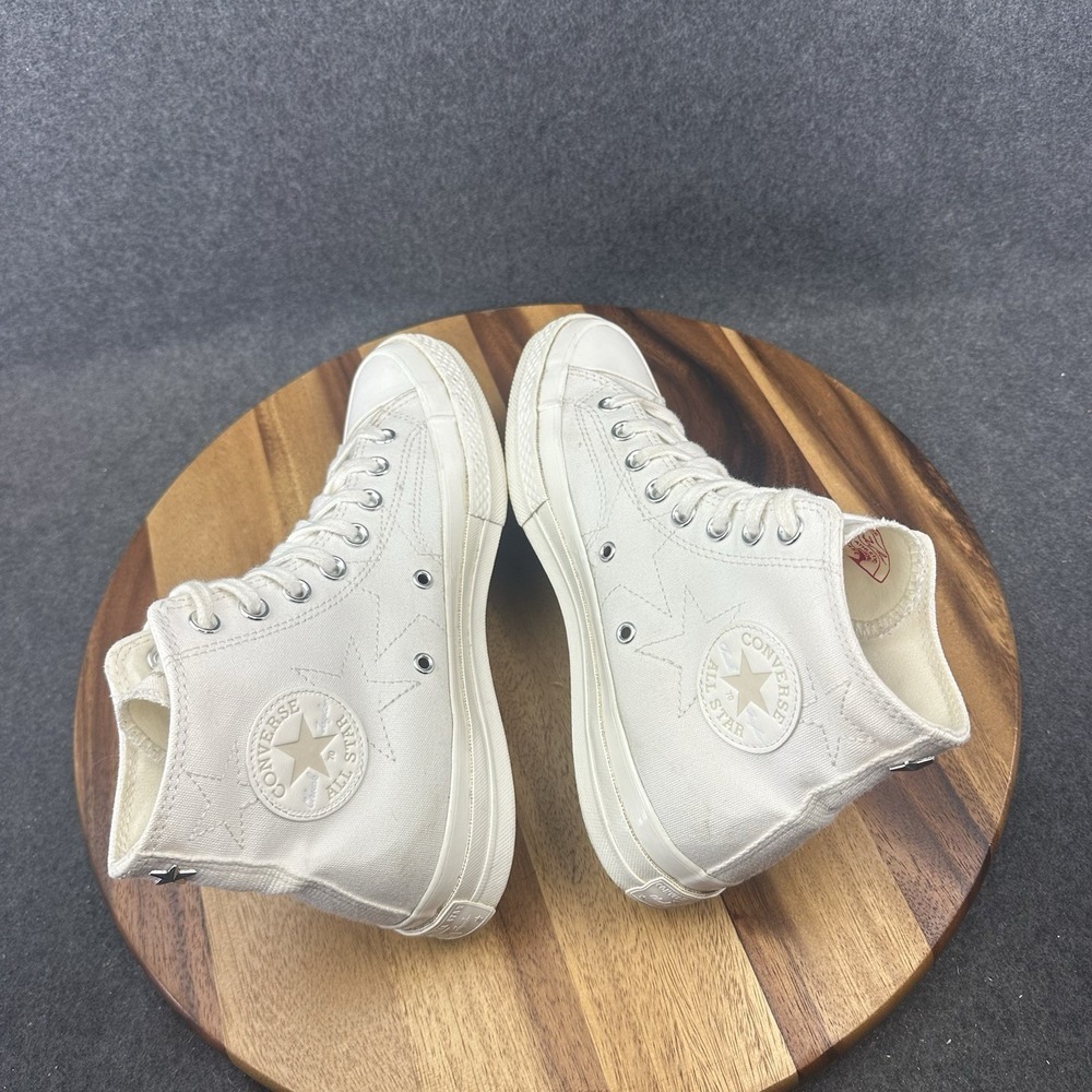 Converse Chuck Taylor 70 High Canvas Patch Rare Unisex Size M 7.5/W 9.5 - Picture 9 of 11